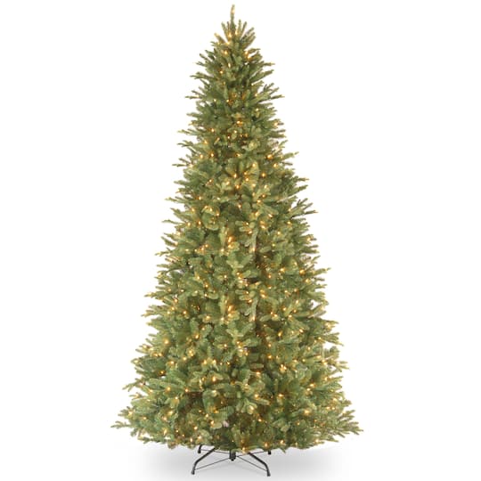 Ft. Pre-Lit Feel Real® Tiffany Fir Slim Artificial Christmas Tree